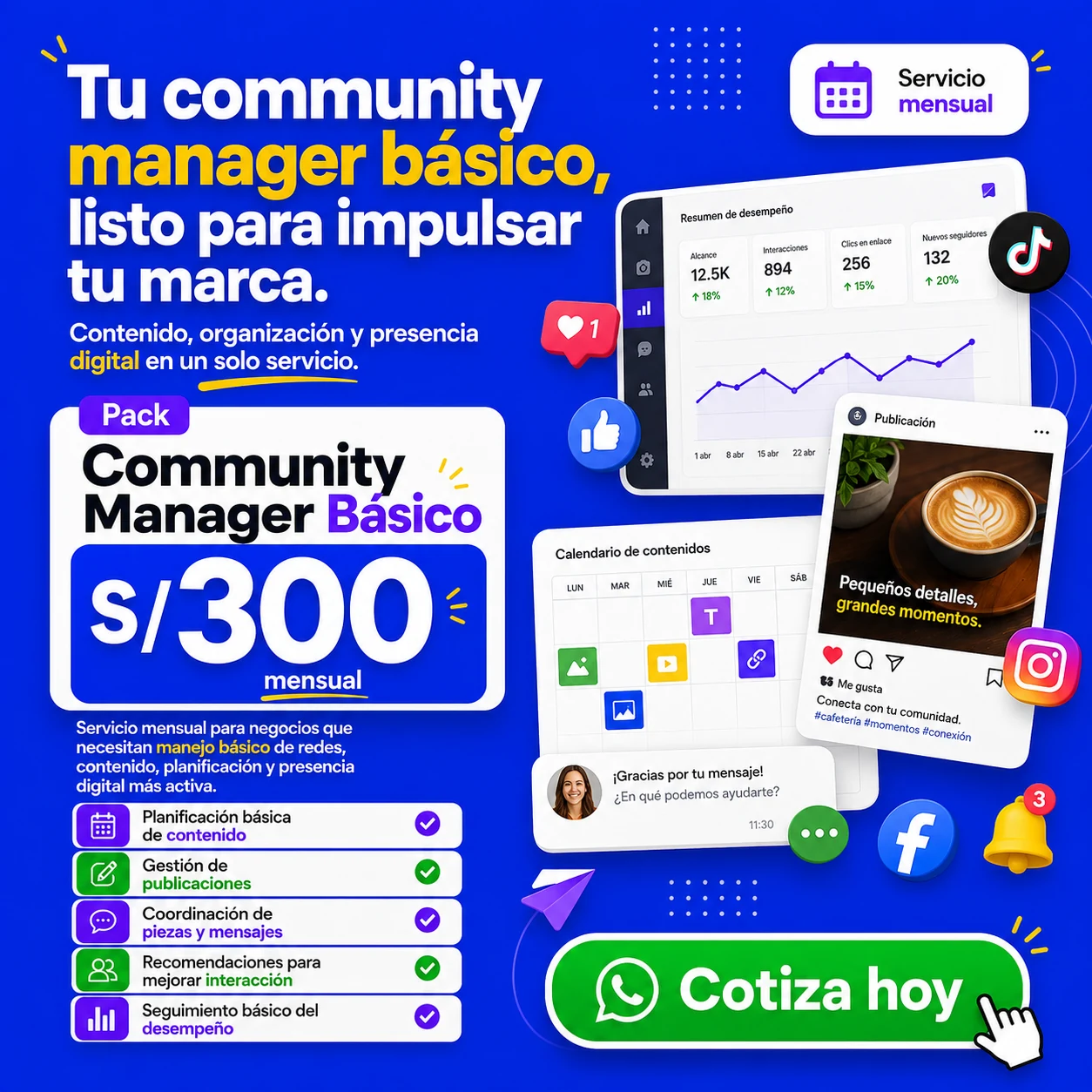 Pack Community Manager Básico