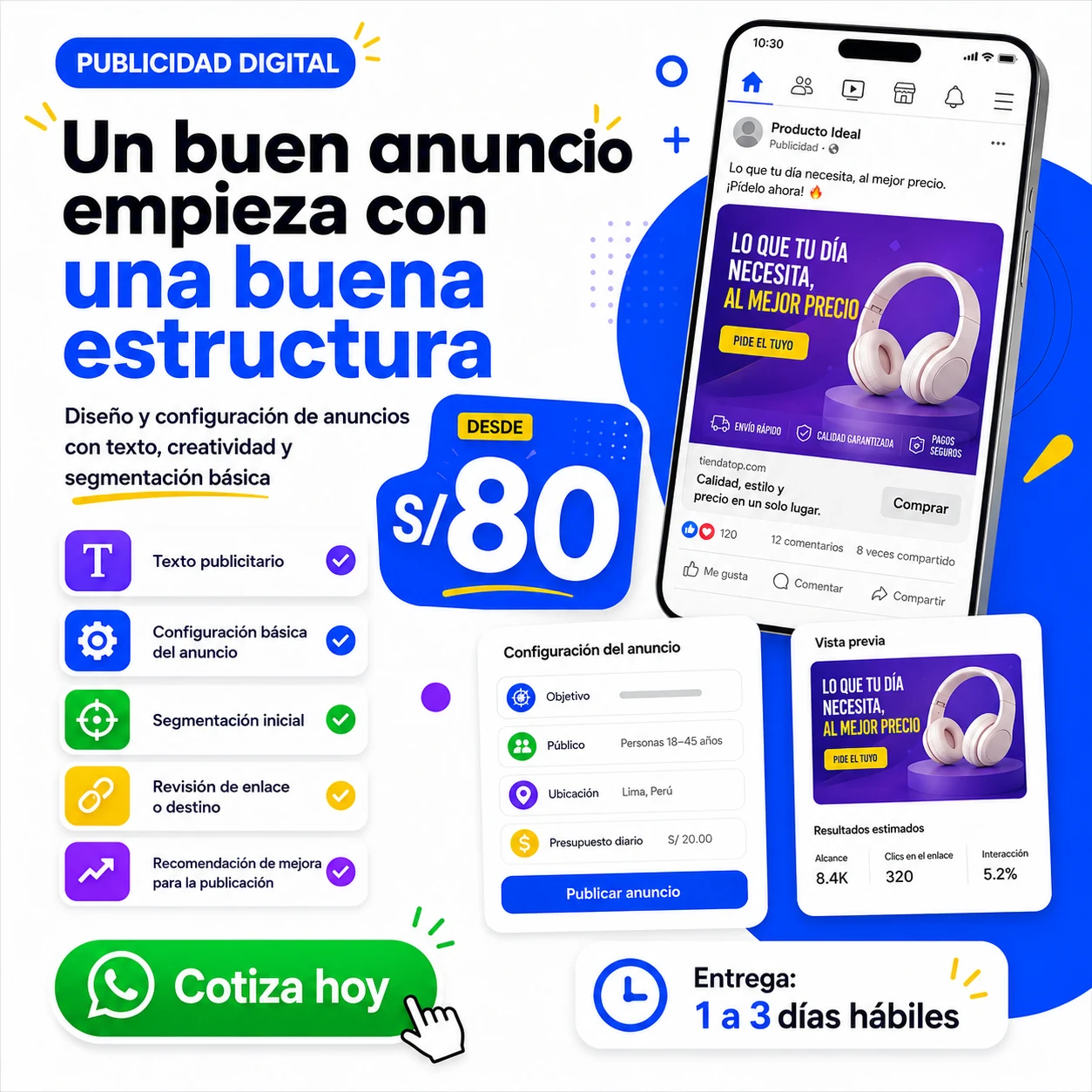 Diseño y Configuración de Anuncio