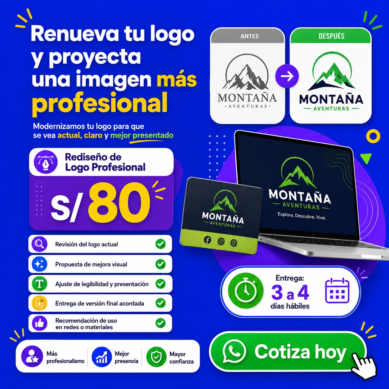 Rediseño de Logo Profesional